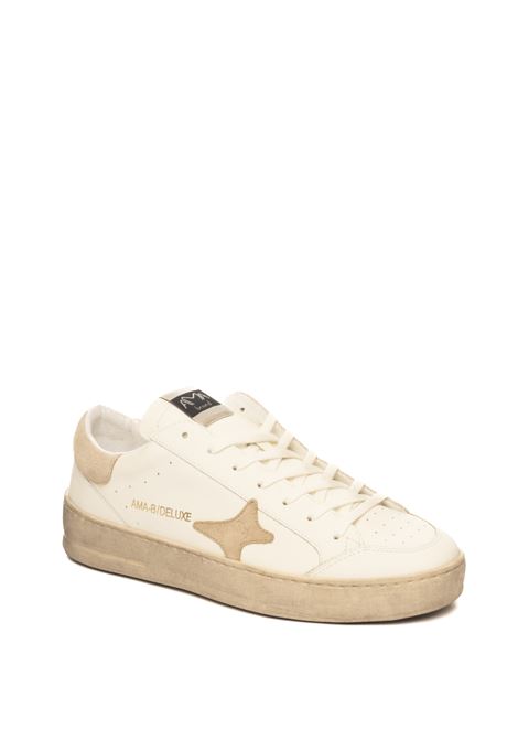 Sneaker slam 4071 bianco/beige AMA BRAND DELUXE | 4071SLAM-BIA/BEIGE